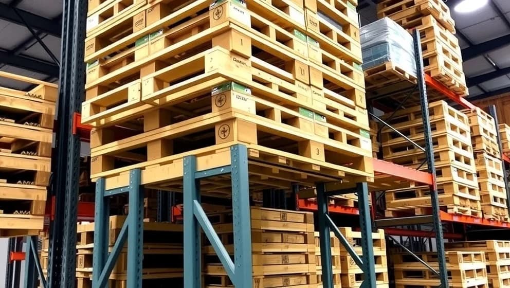 Ben till lastpall Jula som håller och håller