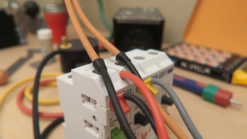 Koppla 3 fas handske färger rätt