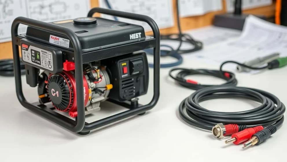 Så kopplar du generator med inbyggt laddrelä