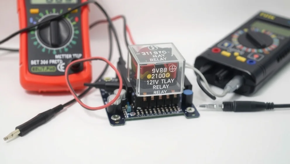 Tidrelä 12V från Kjell och Company förklarat
